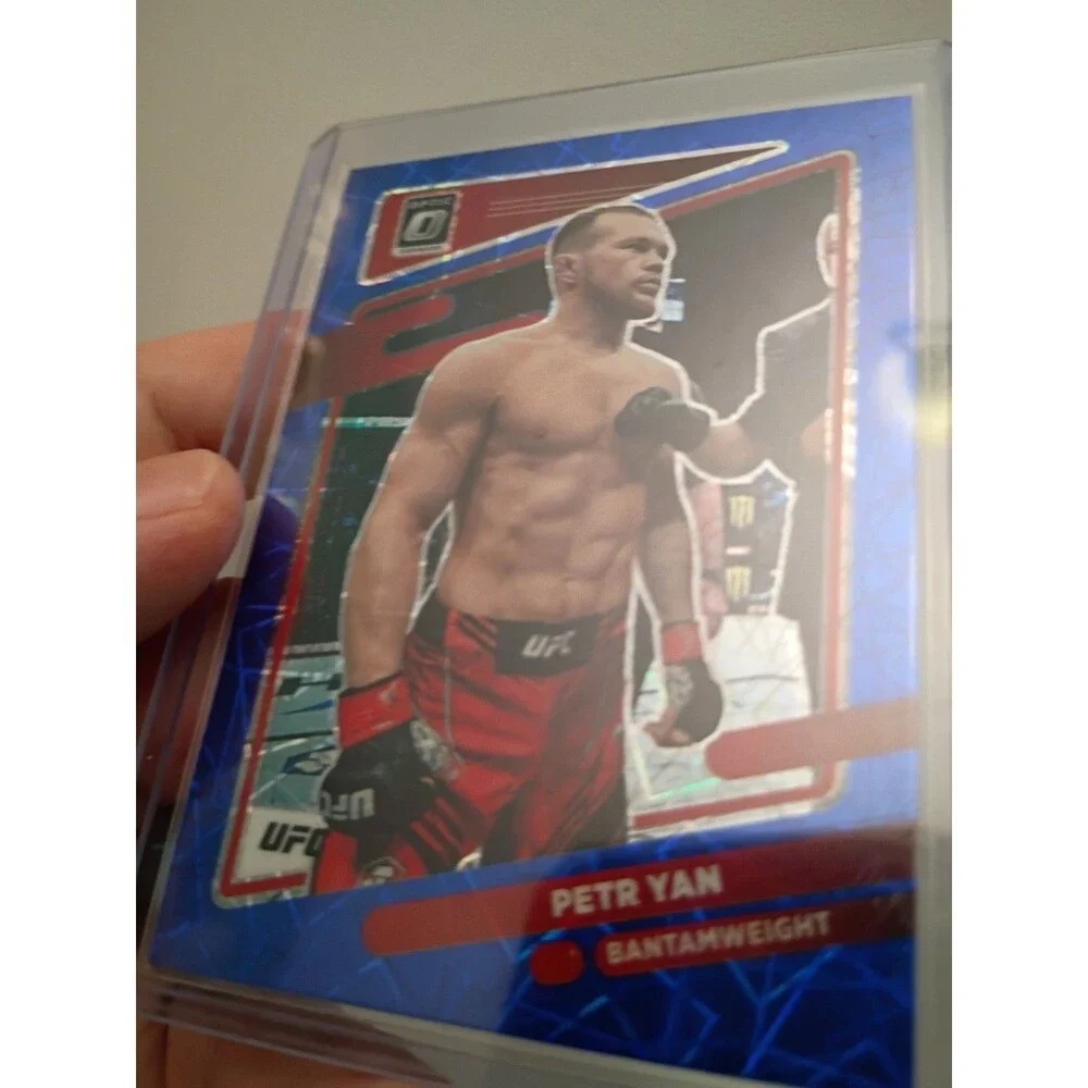 2022 Panini Donruss Optic Blue Hyper Lot, Murphy, Yan, Volk, Ferguson UFC Lot